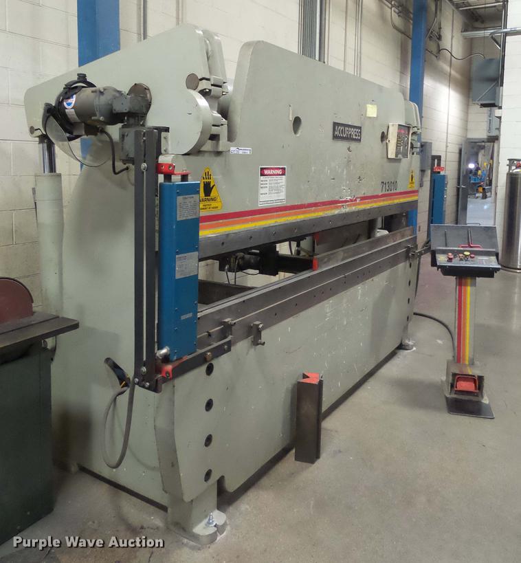 image for item DX9014 1994 Accurpress 713010 press brake