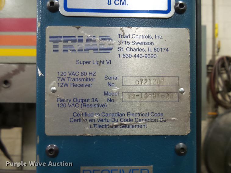 image for item DX9014 1994 Accurpress 713010 press brake