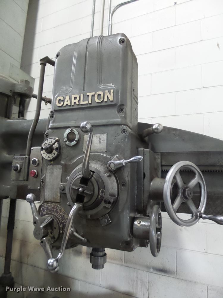 Carlton radial drilling machine in Jackson, MN Item DX9015 sold