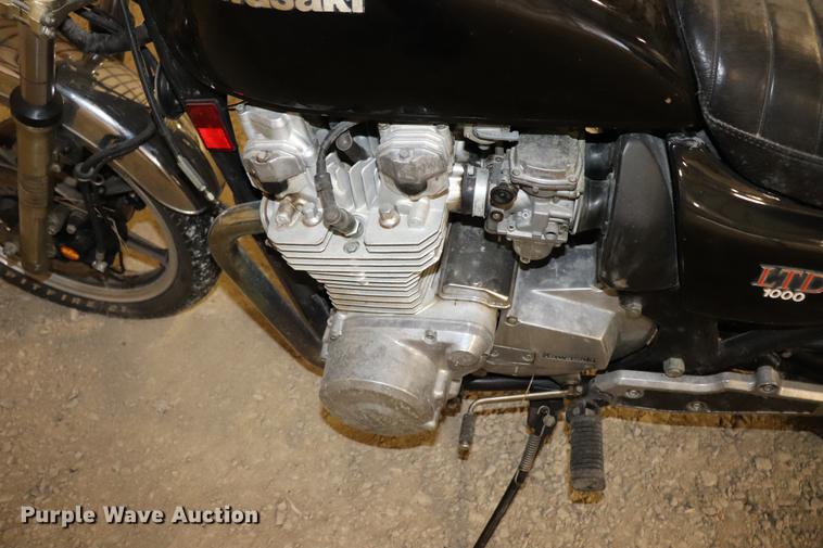 image for item EC9316 1981 Kawasaki LTD1000 motorcycle