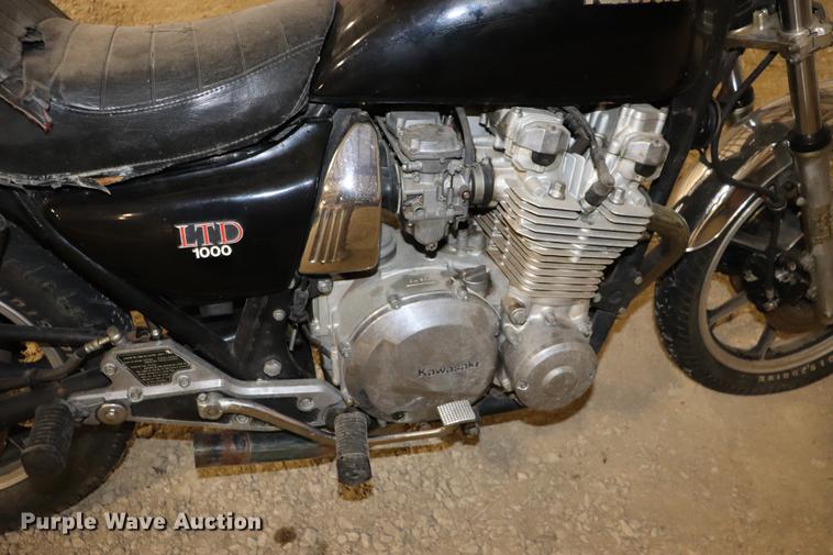 image for item EC9316 1981 Kawasaki LTD1000 motorcycle