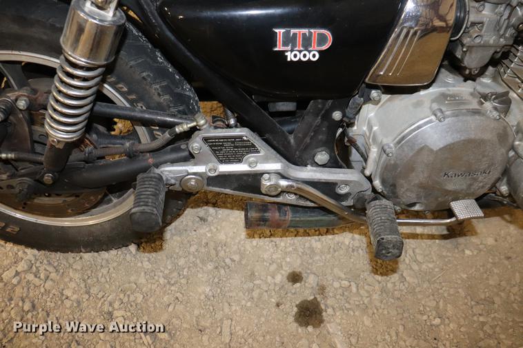 image for item EC9316 1981 Kawasaki LTD1000 motorcycle