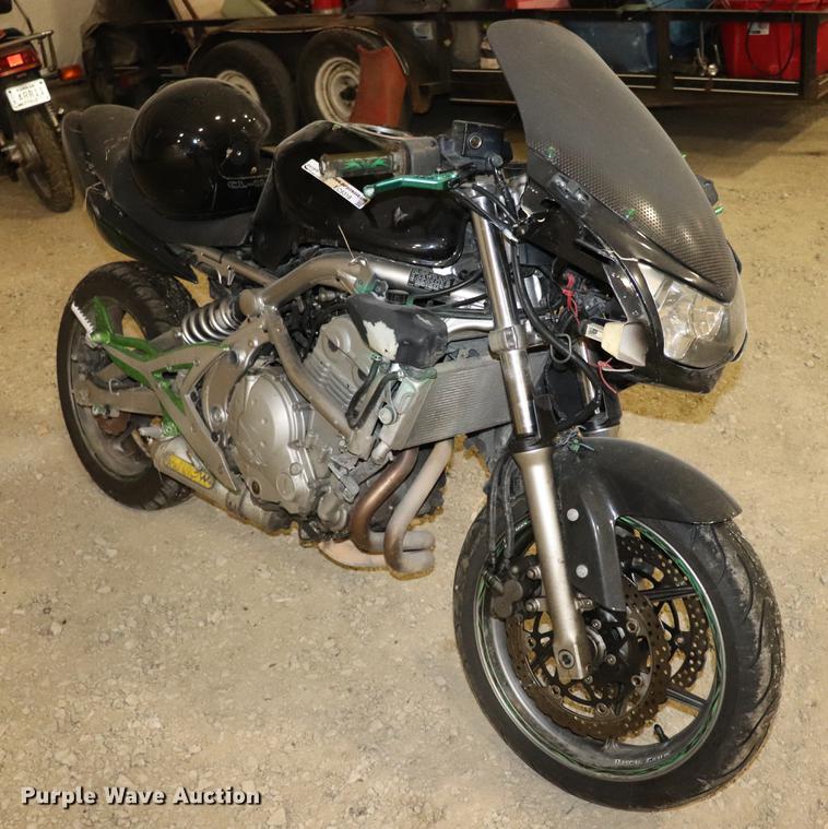 image for item EC9318 2007 Kawasaki EX650-A motorcycle