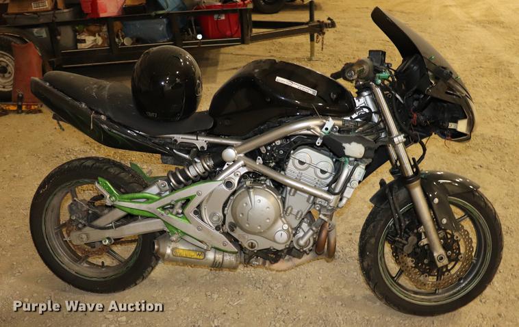 image for item EC9318 2007 Kawasaki EX650-A motorcycle