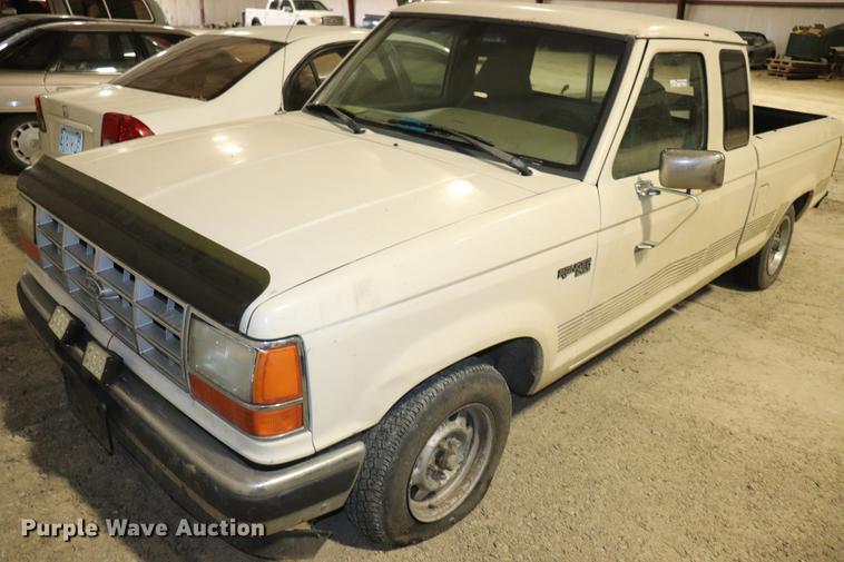 image for item EC9324 1991 Ford Ranger Ext. Cab pickup truck