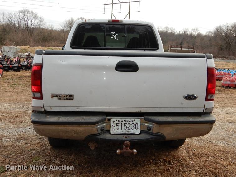 image for item J5570 2000 Ford F250 Super Duty XLT SuperCab pickup truck