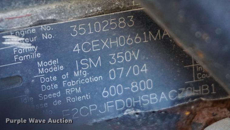 image for item DA1496 2005 Peterbilt 357 dump truck