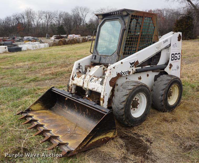 image for item DB0328 1999 Bobcat 863 skid steer
