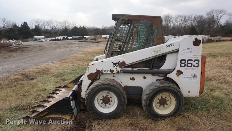 image for item DB0328 1999 Bobcat 863 skid steer