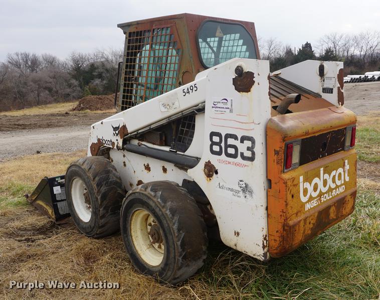 image for item DB0328 1999 Bobcat 863 skid steer