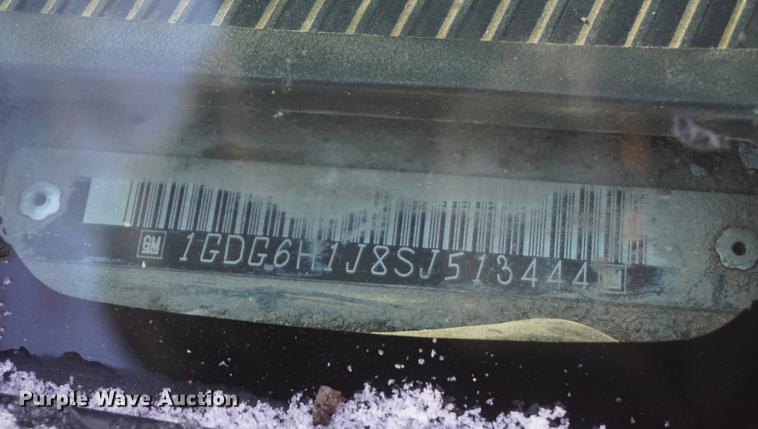 image for item DB0331 1995 GMC TopKick utility truck