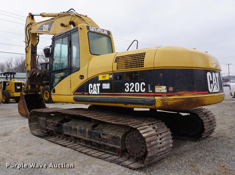 image for item DB0341 2002 Caterpillar 320CL excavator