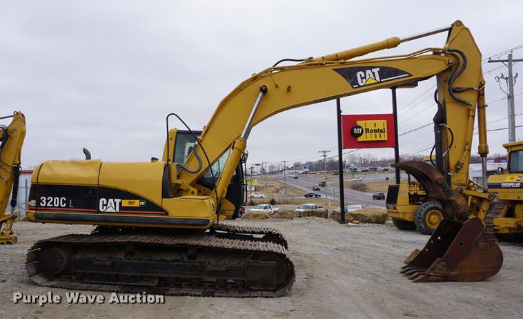 image for item DB0341 2002 Caterpillar 320CL excavator
