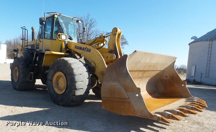 image for item DB7238 2006 Komatsu WA500-6 wheel loader