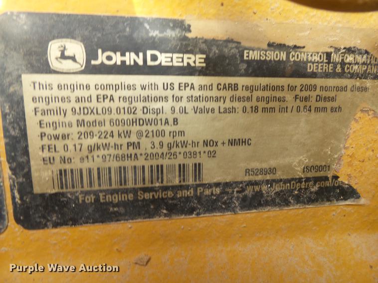 image for item DB7322 2009 John Deere 770G motor grader