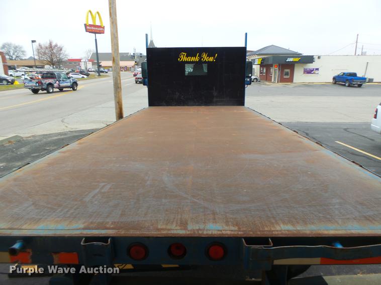 image for item DB9831 2002 International 4300 flat dump bed truck