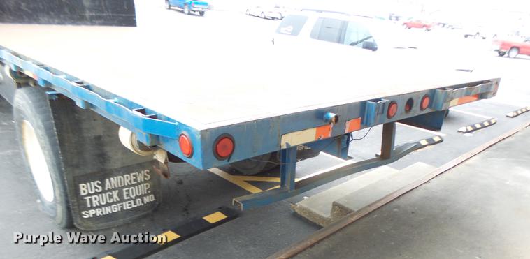 image for item DB9831 2002 International 4300 flat dump bed truck