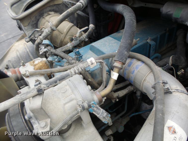 image for item DB9831 2002 International 4300 flat dump bed truck