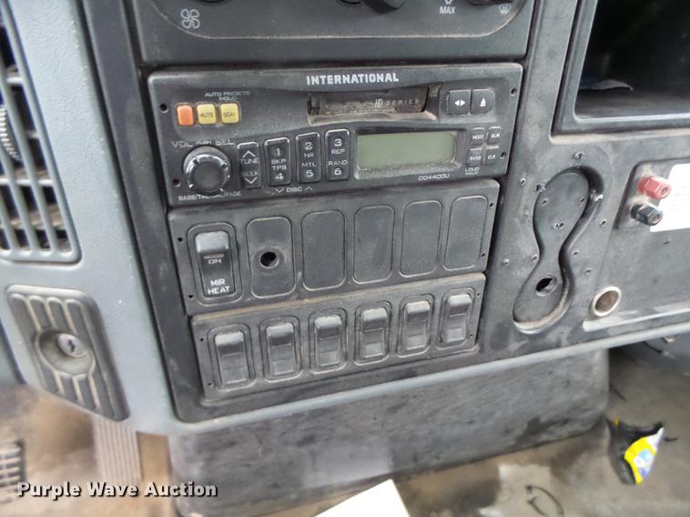 image for item DB9831 2002 International 4300 flat dump bed truck