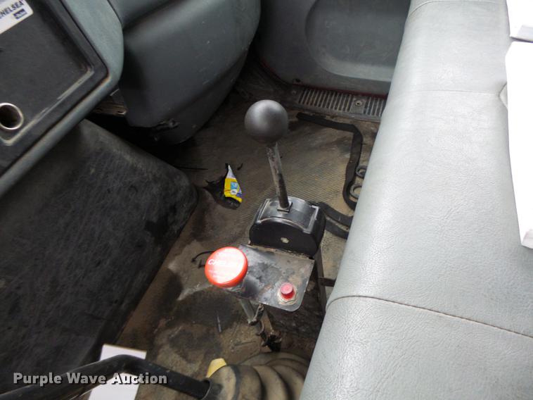 image for item DB9831 2002 International 4300 flat dump bed truck