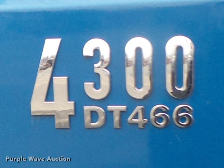 image for item DB9831 2002 International 4300 flat dump bed truck