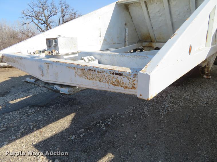 image for item DC0813 1987 Ranch bottom dump trailer