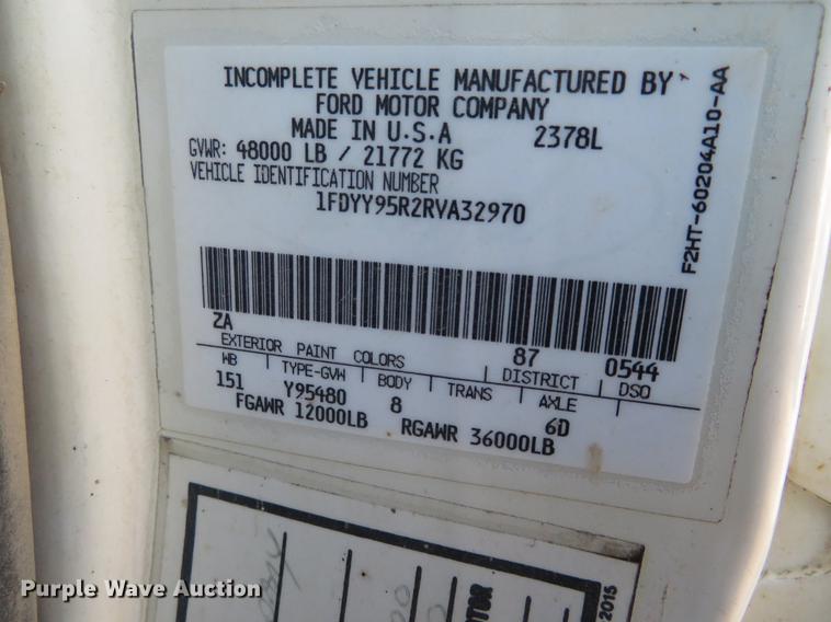 image for item DC0822 1994 Ford Aero Max L9000 semi truck