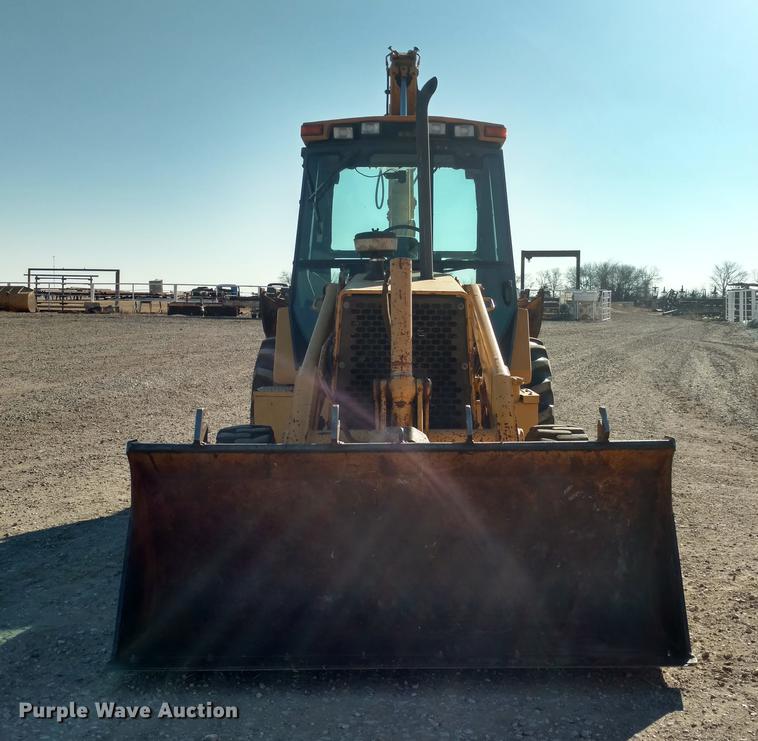 image for item DC0831 1995 John Deere 310D backhoe