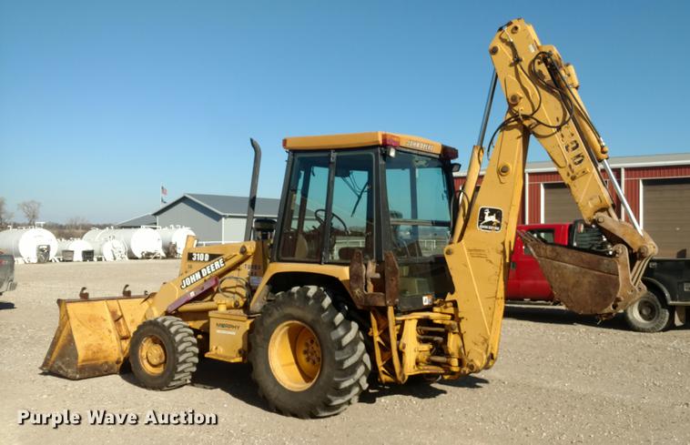 image for item DC0831 1995 John Deere 310D backhoe