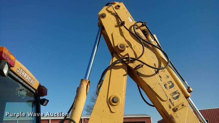 image for item DC0831 1995 John Deere 310D backhoe