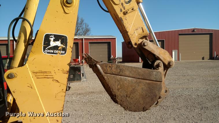 image for item DC0831 1995 John Deere 310D backhoe