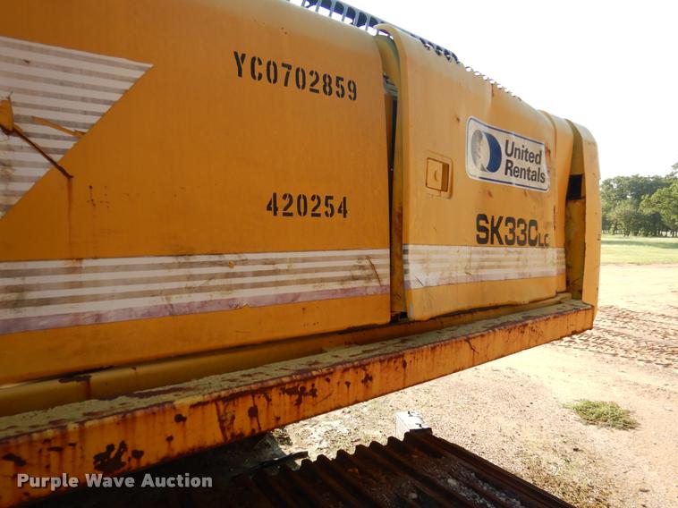 image for item DC5993 2002 Kobelco SK330LC-6E excavator