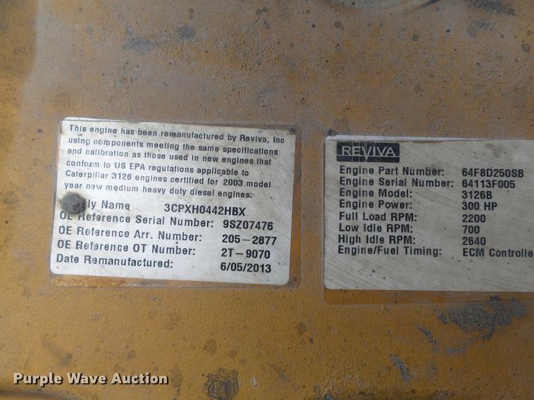 image for item DC7468 2002 Sterling LT8500 dump truck