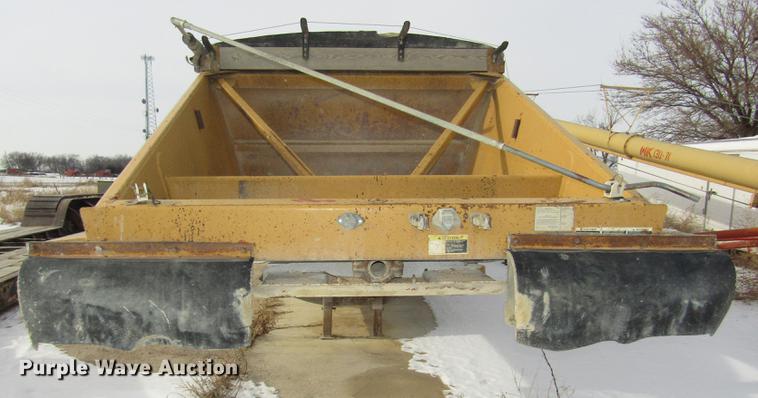 image for item DD2932 1995 Load King 2060-38-3 bottom dump trailer