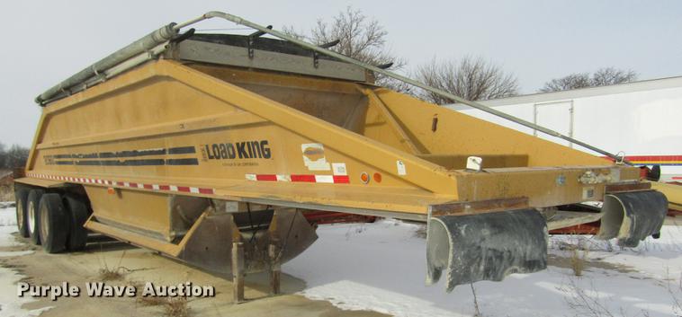 image for item DD2932 1995 Load King 2060-38-3 bottom dump trailer