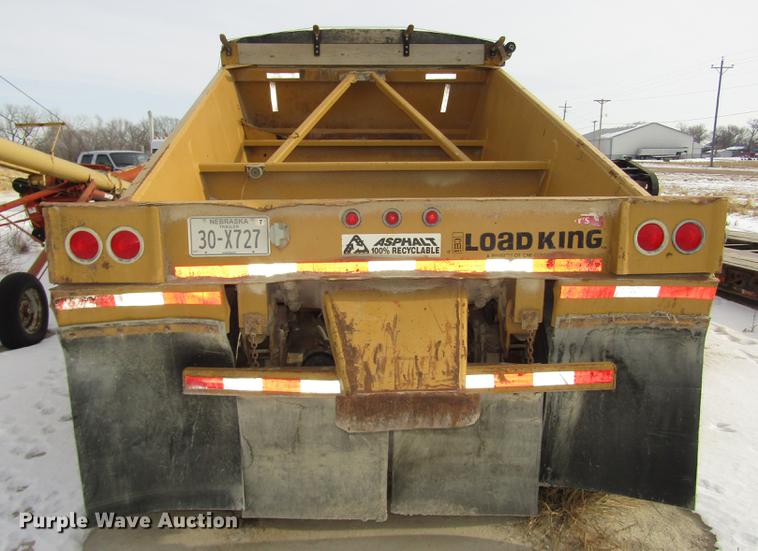 image for item DD2932 1995 Load King 2060-38-3 bottom dump trailer