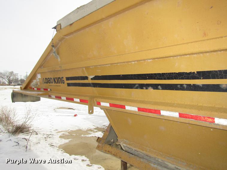image for item DD2932 1995 Load King 2060-38-3 bottom dump trailer