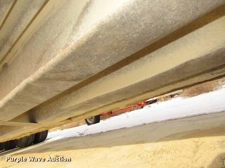 image for item DD2932 1995 Load King 2060-38-3 bottom dump trailer