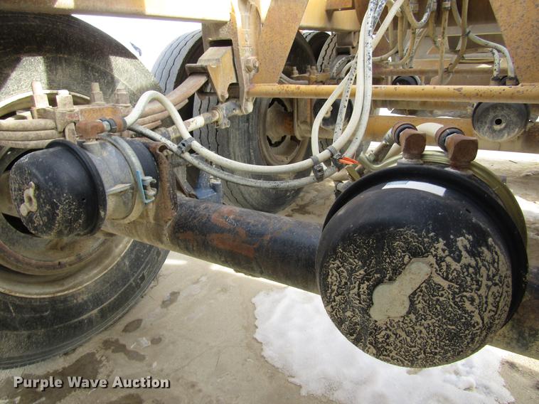 image for item DD2932 1995 Load King 2060-38-3 bottom dump trailer