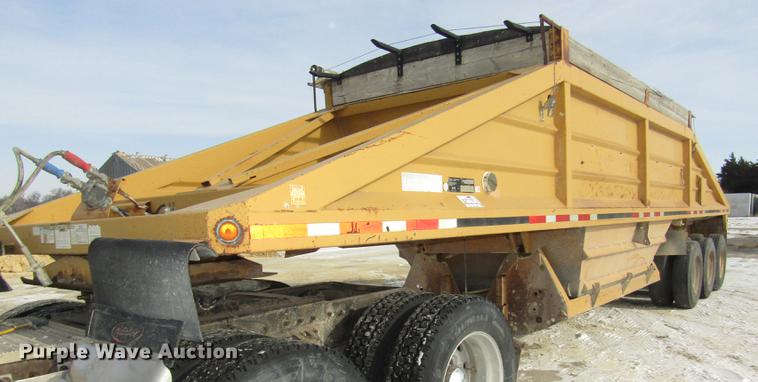 image for item DD2938 1993 Load King Triple E bottom dump trailer