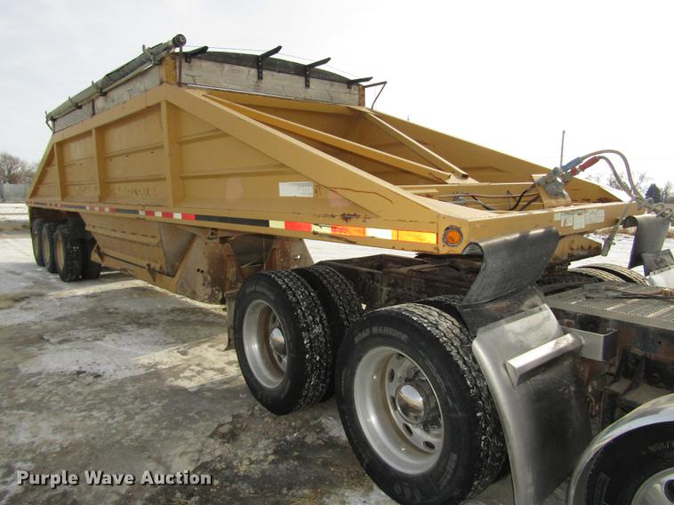 image for item DD2938 1993 Load King Triple E bottom dump trailer