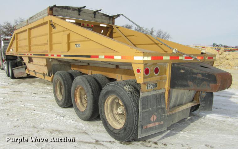 image for item DD2938 1993 Load King Triple E bottom dump trailer