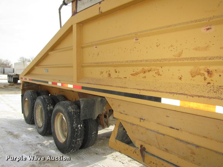 image for item DD2938 1993 Load King Triple E bottom dump trailer