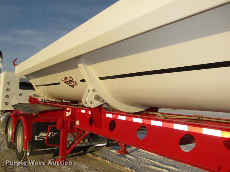 image for item DD2942 2015 Jet side dump trailer