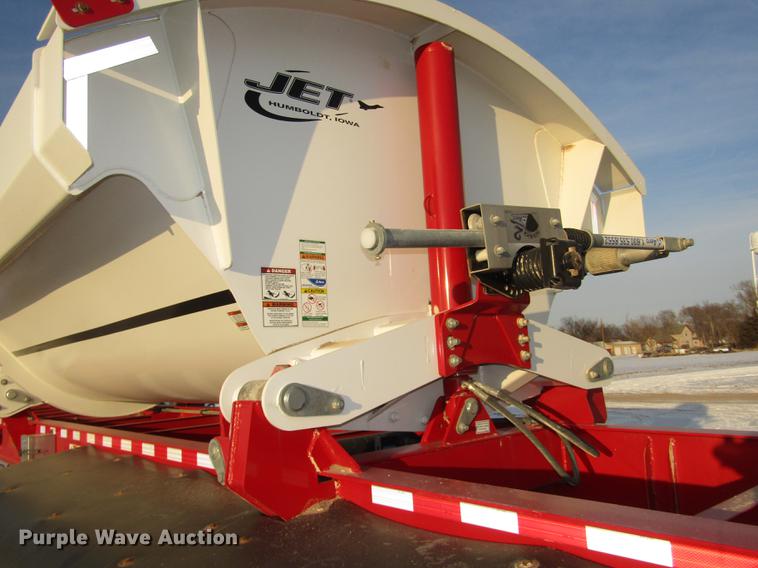 image for item DD2942 2015 Jet side dump trailer