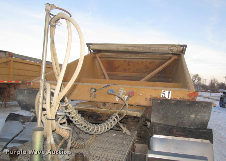 image for item DD2943 1993 Load King 2060-38-3 bottom dump trailer
