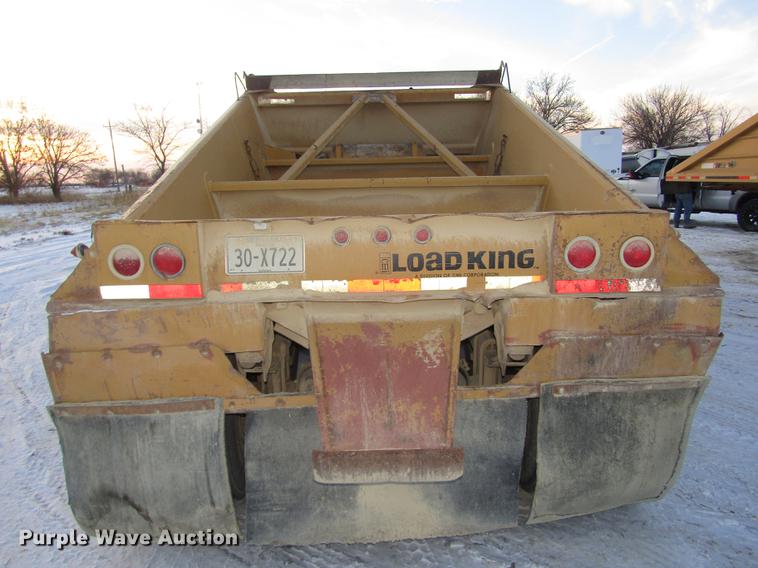 image for item DD2943 1993 Load King 2060-38-3 bottom dump trailer