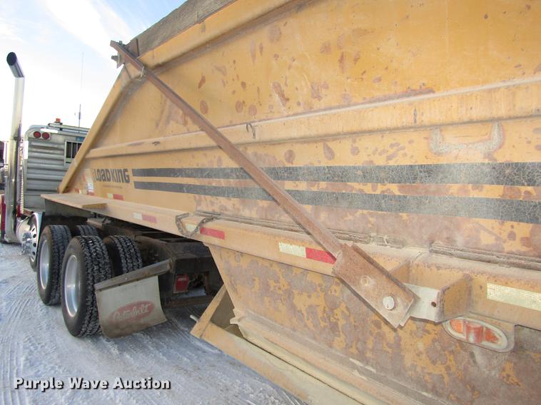 image for item DD2943 1993 Load King 2060-38-3 bottom dump trailer