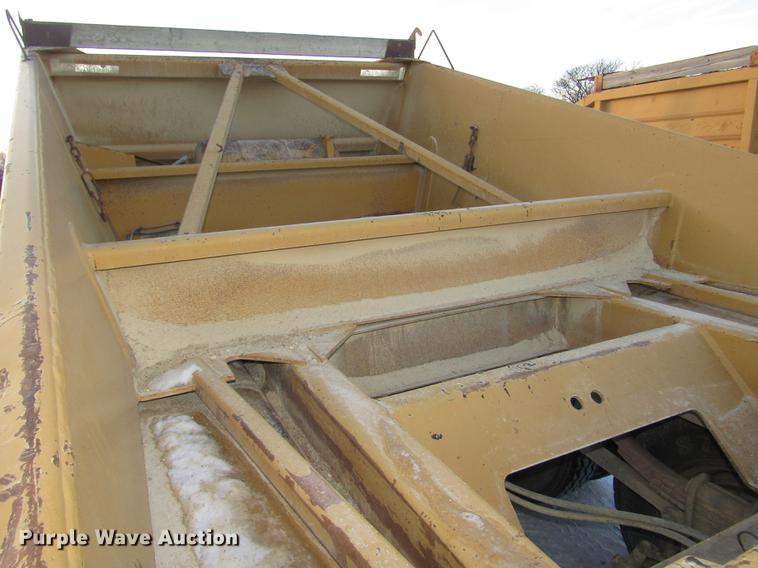 image for item DD2943 1993 Load King 2060-38-3 bottom dump trailer