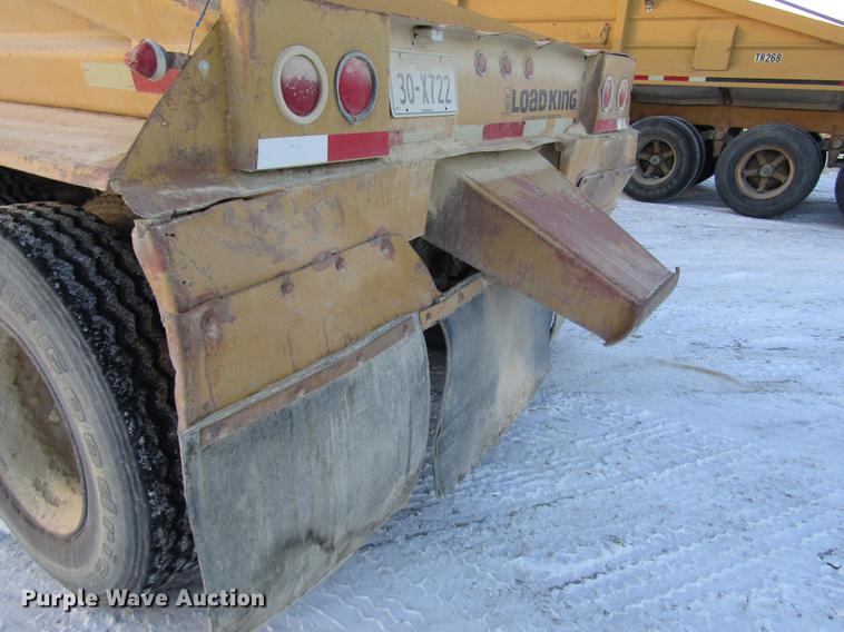 image for item DD2943 1993 Load King 2060-38-3 bottom dump trailer